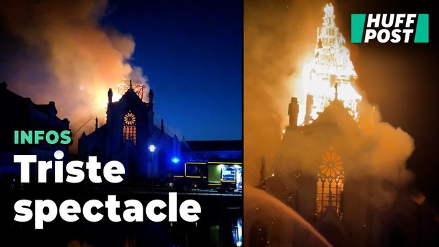 À Saint-Omer, l’église de l’Immaculée-Conception en partie détruite après un incendie impressionnant