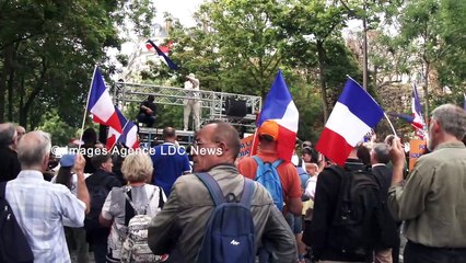 Rassemblement National Macron #Destitution. Paris/France - 31 Août 2024