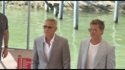 Pitt, Clooney, Law, Brody, a Venezia gli uomini rubano la scena