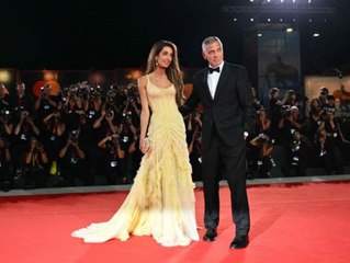 Amal und George Clooney: Glamouröser Auftritt auf dem roten Teppich
