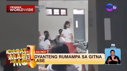 Estudyante, mala-pageant ang pagpapakilala sa klase | Dapat Alam Mo!