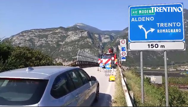 Altri lavori a Trento sud: il traffico va in tilt