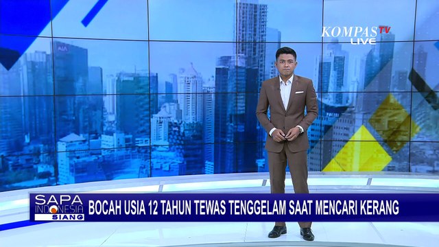 Detik-Detik Bocah 12 Tahun Tewas Tenggelam saat Mencari Kerang