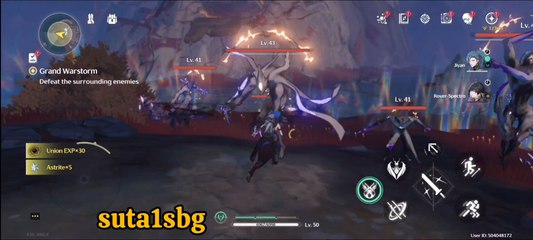 Wuthering waves Yang Yang fight monsters