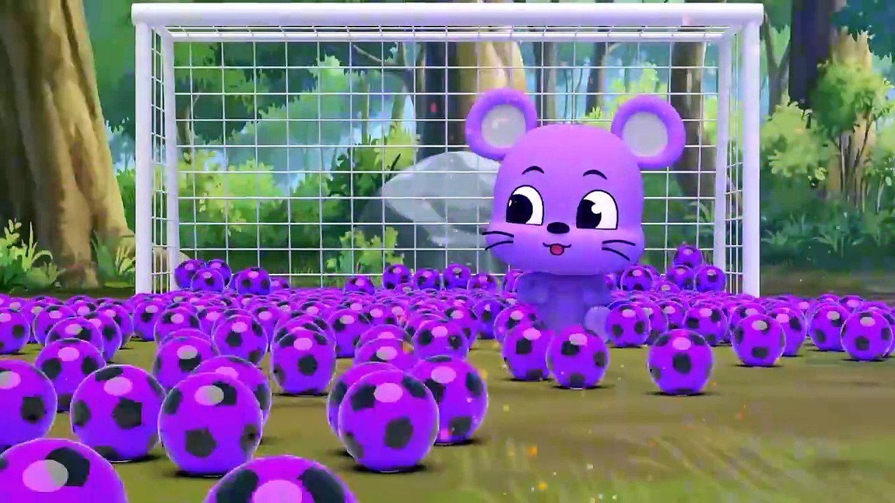 Color Balls & Sing a Song! _ Finger Family Nursery Rhymes _ Baby & Kids Song_HD