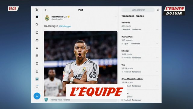 La presse espagnole salue enfin la performance de Kylian Mbappé - Foot - ESP - Real Madrid