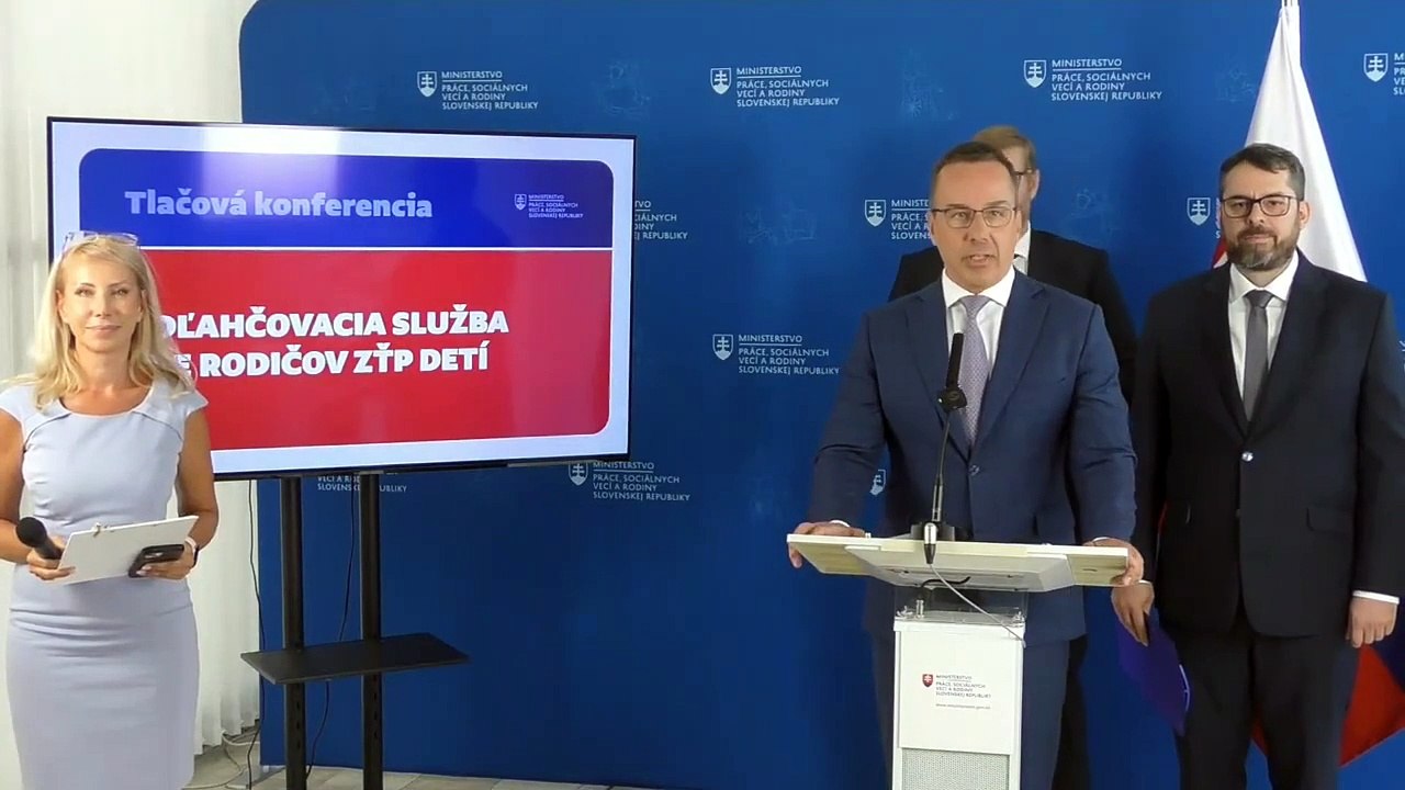Brífing ministerstva práce SR.