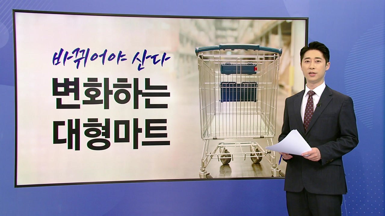 "대형마트의 변신은 무죄?"...아니, 변화는 '필수'! [앵커리포트] / YTN