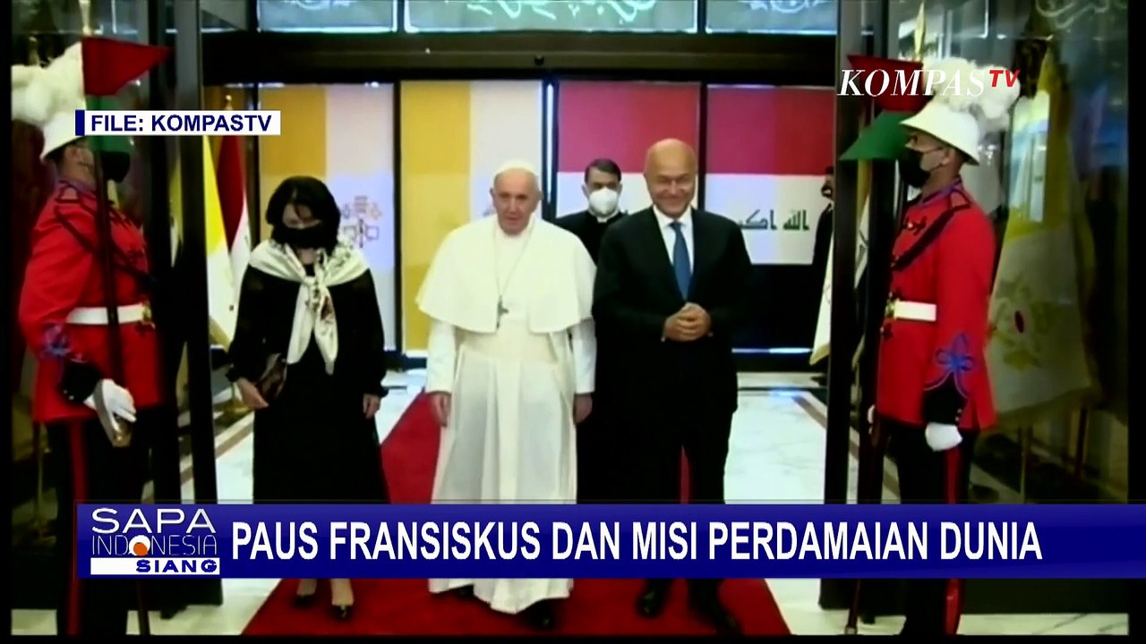 Usaha Paus Fransiskus Menjalankan Misi Perdamaian Dunia