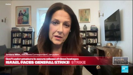 Israelis go on strike for Gaza deal after hostage deaths