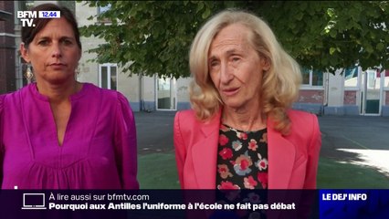 Nicole Belloubet: "Je pense que nous avons effectivement un enseignant devant chaque classe"