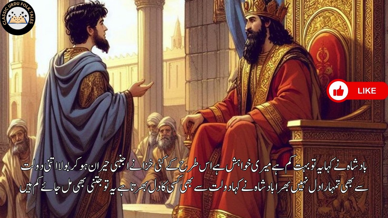 Urdu Folk Stories | Urdu Fairy Tales | New StoriesWhen everything turned to gold | جب ہر چیز سونے کی بن گئی | An instructive story  | Greek folktale