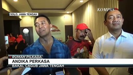 Andika Perkasa-Hendrar PrihadiOptimistis Rebut 'Kandang Banteng' di Jateng dan Solo
