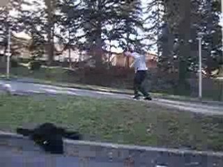 Mon frere skate...skate