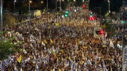 Tel-Aviv : mobilisation pour réclamer un accord sur la libération des otages