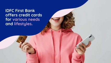 Top 5 Credit Cards from IDFC First Bank