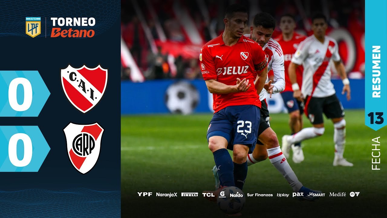 Independiente vs River (0-0) | LPF 2024 | Fecha 13