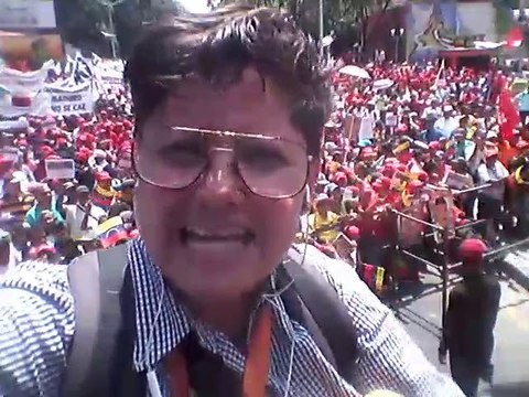 Véalo usted mismo: Así está la Plaza Morelos de Caracas en llenazo chavista