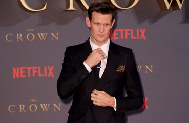 Matt Smith has pretended to be Prince Philip on the Tube and taken some "mental baths" as Doctor Who