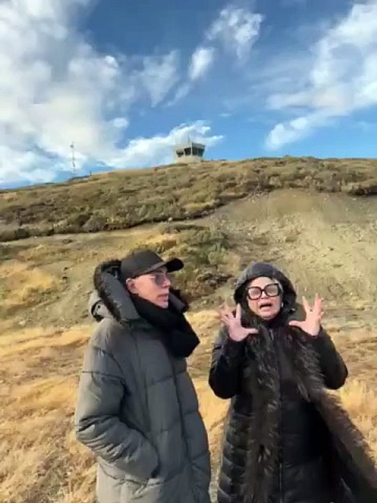Carmen Barbieri y Marcelo Polino tuvieron que evacuar un vuelo