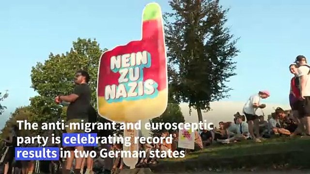 Far-right AfD party secures landmark win in German regional vote