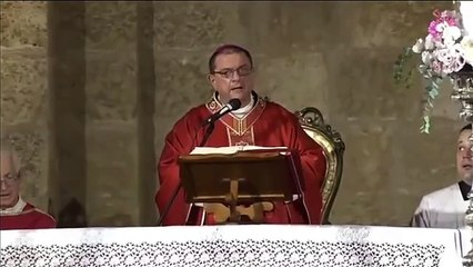 Brindisi, monsignor Intini salta l'omelia. «Non voglio stancarvi»