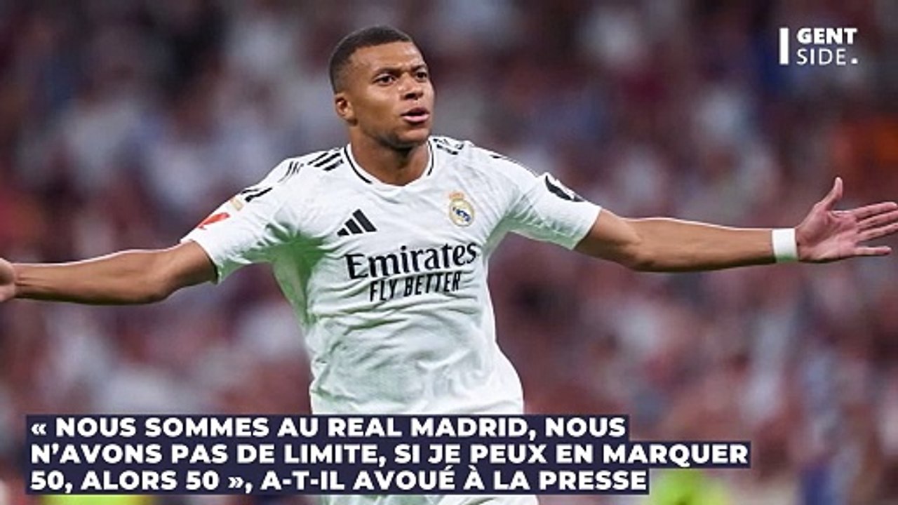 L’entraîneur du Real Madrid prédit le nombre de but de Kylian Mbappé