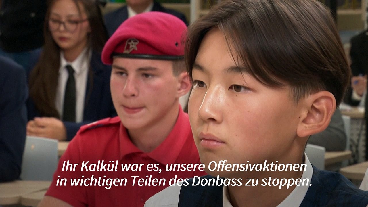 Putin: Moskaus Offensive nicht durch Kiews Vorstoß in Kursk aufzuhalten