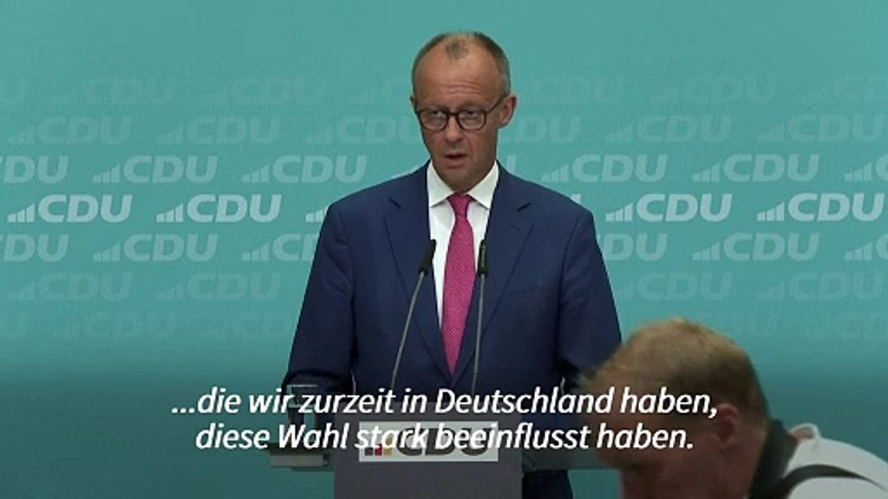 CDU-Chef Merz fordert erneut Kurskorrektur in Migrationspolitik