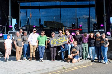 Around The Town music festival in Carrickfergus, August 2024