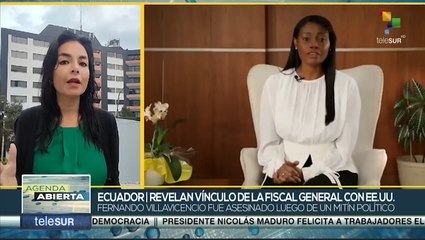 Revelan que la Fiscal General de Ecuador mantiene vínculos con EE.UU.