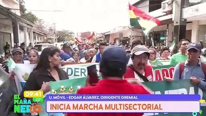 Inicia la marcha multisectorial