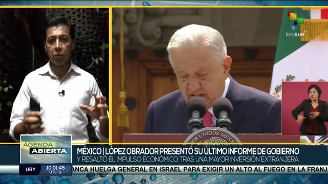 Presidente López Obrador presentó su último informe de gobierno