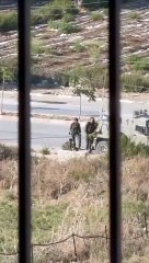 جنود للاحتلال يتقاتلون بالأيدي في جنين