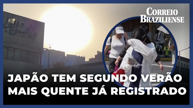 Japão tem temperaturas recordes pelo segundo ano seguido