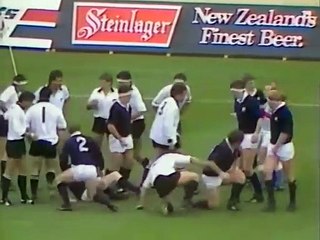Rugby World Cup 1987 Quarterfinal - New Zealand vs Scotland - full Game