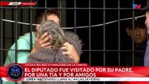 Kiczka recibió la visita de sus familiares en la cárcel de Misiones