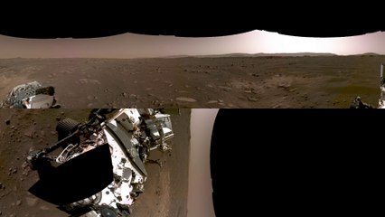 NASA’S Perseverance Rover’s First 360 View of Mars (Official)