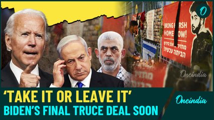 Biden's Bold Gambit: Final Gaza Truce Proposal Soon Amid Hostage Deaths | Will Netanyahu Agree?