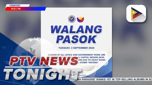 Palace announces classes, work suspended tomorrow