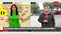 Vecinos de alcaldía Cuauhtémoc cierran Paseo de la Reforma tras anulación de elecciones