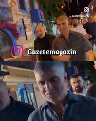 Özcan Deniz'in korumaları, sokaktaki kadınları itti!