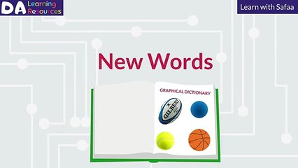Ball Games in Arabic ⚽ - Level 5_ Lesson 1 - Part 1 (New Words) - Learn with Safaa (1)