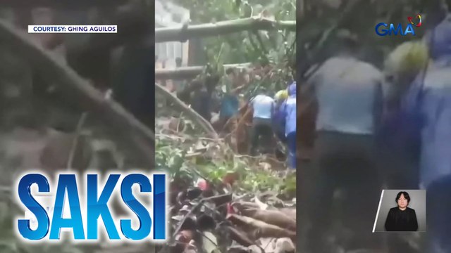 3 kabilang ang isang buntis, patay dahil sa landslide | Saksi