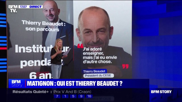 LES ÉCLAIREURS - Matignon: qui est Thierry Beaudet?
