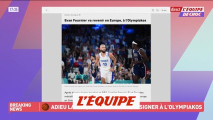 Download Video: Evan Fournier va revenir en Europe, à l'Olympiakos - Basket - Transferts