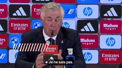 Ancelotti : "Mbappé et Vinicius ont une bonne relation"