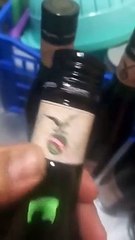 Quiso comprar fernet, pero recibió botellas con pintura: perdió 340 mil pesos