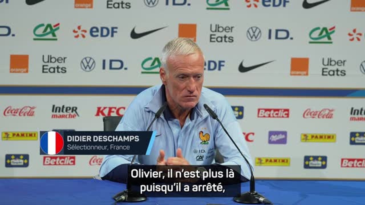 Bleus - Deschamps : “Kylian a de l'avance au poste de numéro 9"