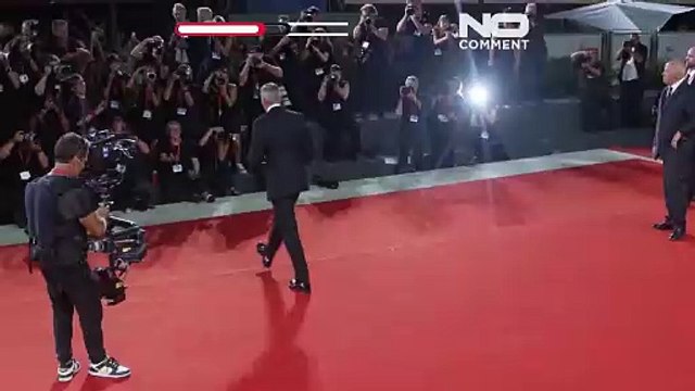 Desfile de estrellas en la alfombra roja del Festival de Venecia: de George Clooney a Brad Pitt